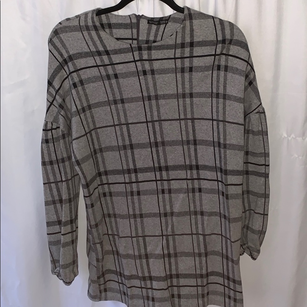 PLAID ZARA TUNIC